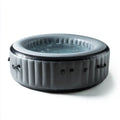Dmuchane jacuzzi ogrodowe PVC, okrągłe, szaro-czarne, Ø 180 x 65 cm